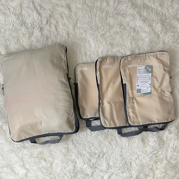 Bagail 4pk Purple Compression Packing Cubes NWT - Picture 9 of 14